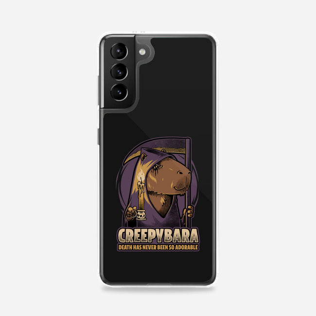 Creepy Death Capybara-Samsung-Snap-Phone Case-Studio Mootant