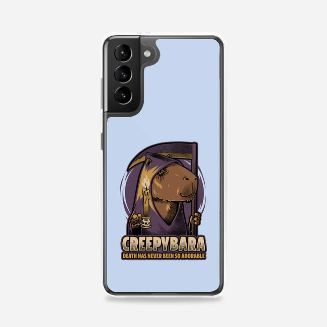 Creepy Death Capybara-Samsung-Snap-Phone Case-Studio Mootant