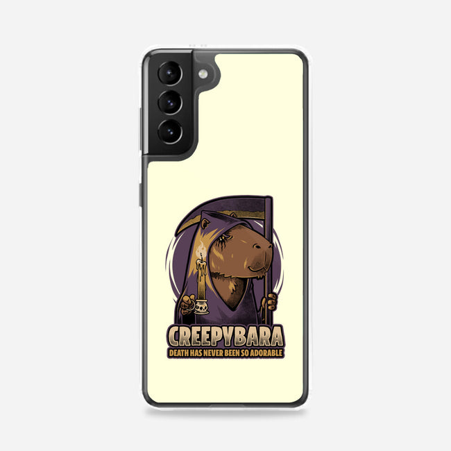 Creepy Death Capybara-Samsung-Snap-Phone Case-Studio Mootant