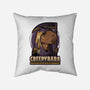 Creepy Death Capybara-None-Non-Removable Cover w Insert-Throw Pillow-Studio Mootant