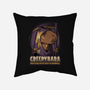 Creepy Death Capybara-None-Removable Cover-Throw Pillow-Studio Mootant