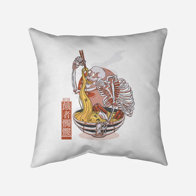 Gashadokuro-None-Removable Cover-Throw Pillow-Claudia