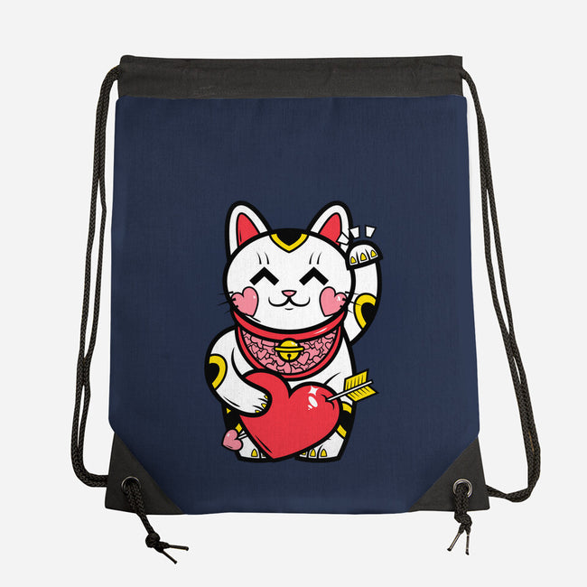 Neko Valentines-None-Drawstring-Bag-krisren28