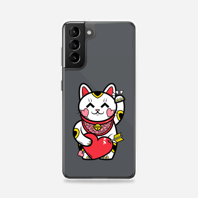 Neko Valentines-Samsung-Snap-Phone Case-krisren28