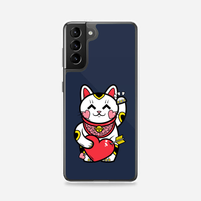 Neko Valentines-Samsung-Snap-Phone Case-krisren28