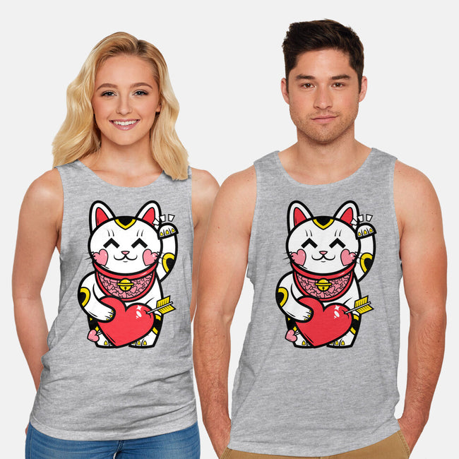 Neko Valentines-Unisex-Basic-Tank-krisren28