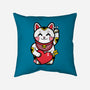 Neko Valentines-None-Non-Removable Cover w Insert-Throw Pillow-krisren28