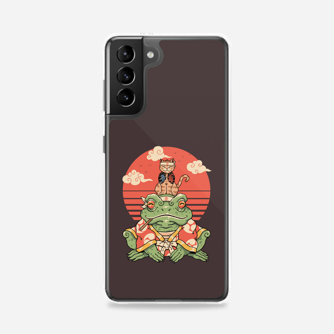 Meowster And Big Brother Croaker-Samsung-Snap-Phone Case-vp021