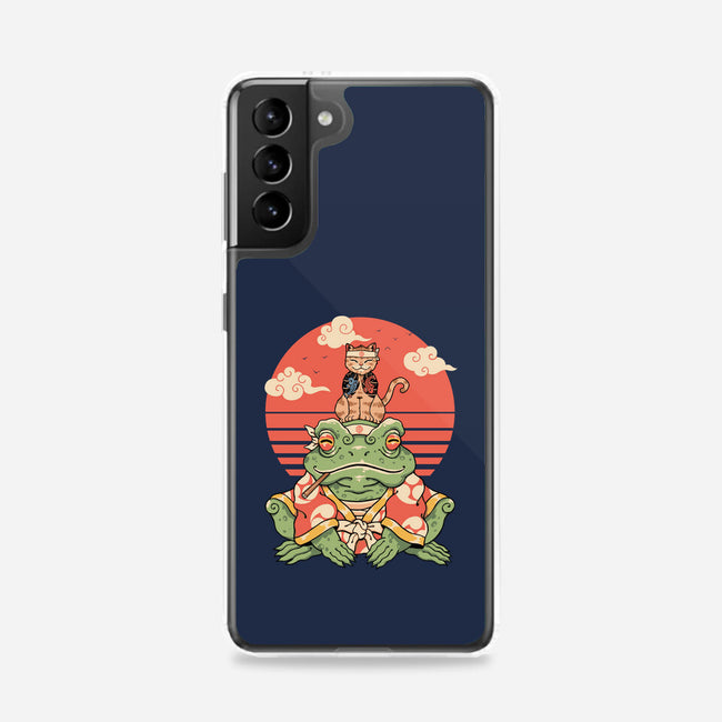 Meowster And Big Brother Croaker-Samsung-Snap-Phone Case-vp021