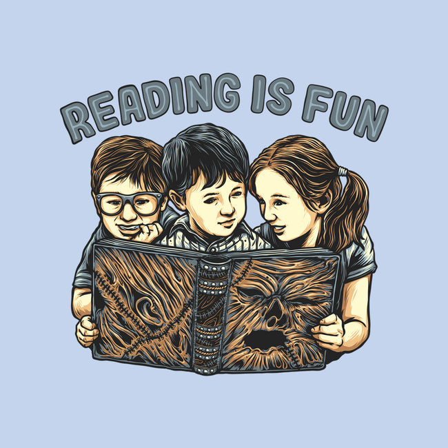 Reading Is Fun For Us-None-Polyester-Shower Curtain-momma_gorilla
