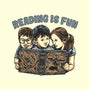 Reading Is Fun For Us-None-Adjustable Tote-Bag-momma_gorilla