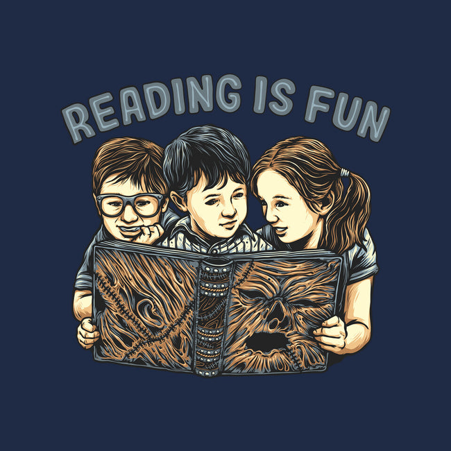 Reading Is Fun For Us-Unisex-Pullover-Sweatshirt-momma_gorilla