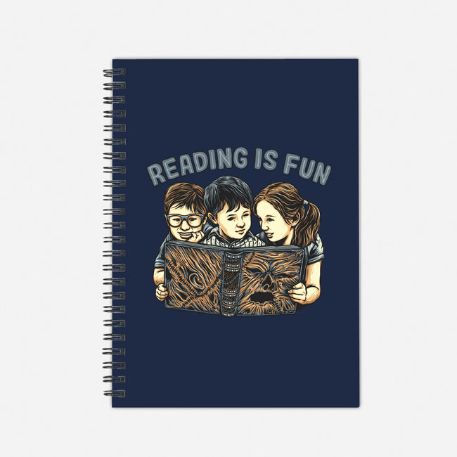 Reading Is Fun For Us-None-Dot Grid-Notebook-momma_gorilla