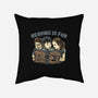 Reading Is Fun For Us-None-Removable Cover-Throw Pillow-momma_gorilla