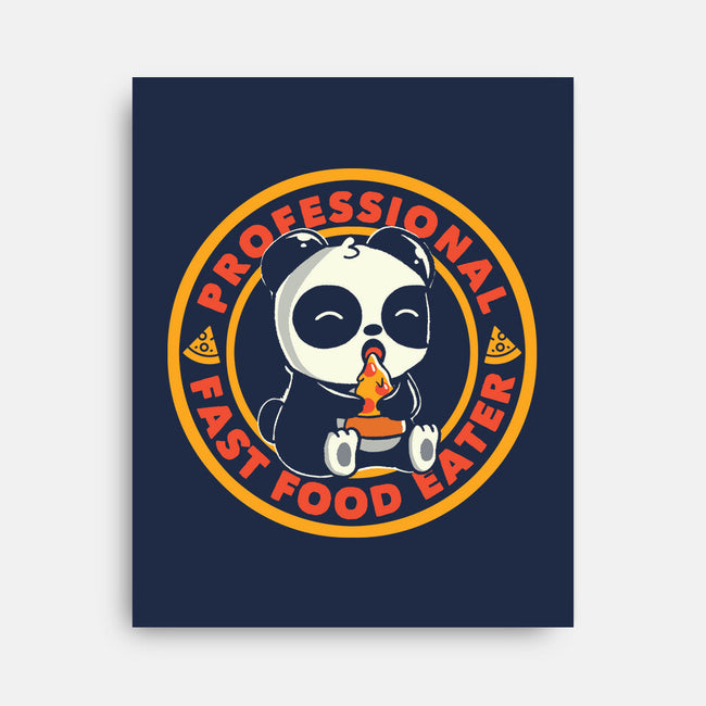 Professional Fast Food Eater-None-Stretched-Canvas-tobefonseca