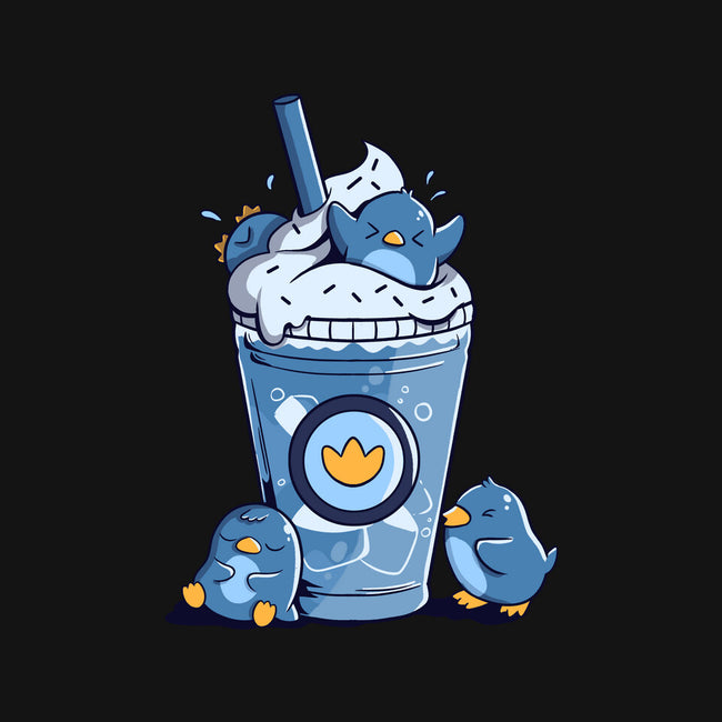 Penguin Iced Coffee-Unisex-Pullover-Sweatshirt-tobefonseca