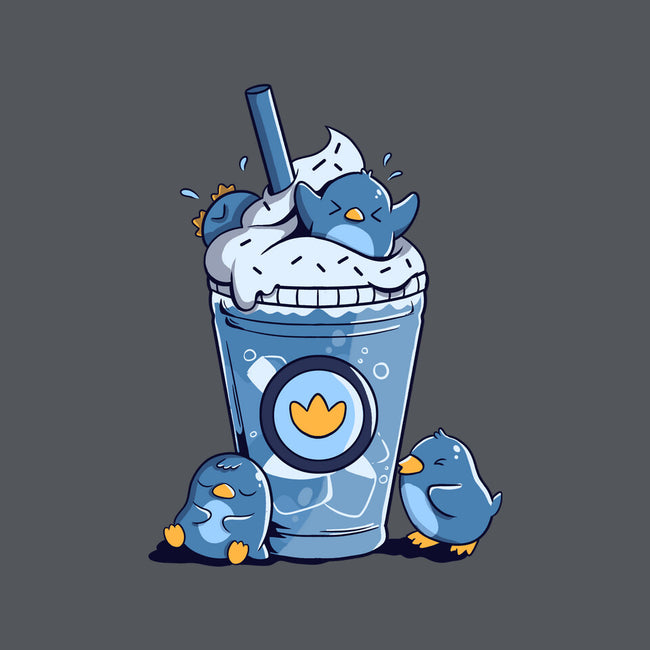 Penguin Iced Coffee-None-Glossy-Sticker-tobefonseca