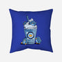 Penguin Iced Coffee-None-Removable Cover-Throw Pillow-tobefonseca