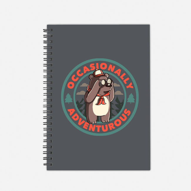 Occasionally Adventurous-None-Dot Grid-Notebook-tobefonseca
