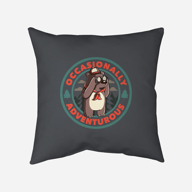 Occasionally Adventurous-None-Non-Removable Cover w Insert-Throw Pillow-tobefonseca