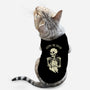 Living The Dream Skeleton Cat-Cat-Basic-Pet Tank-tobefonseca