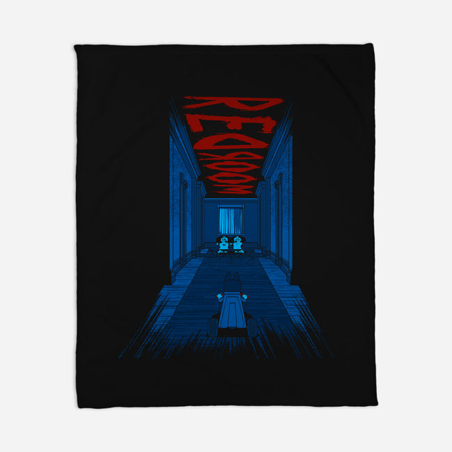 Bluey Red Room-None-Fleece-Blanket-dalethesk8er