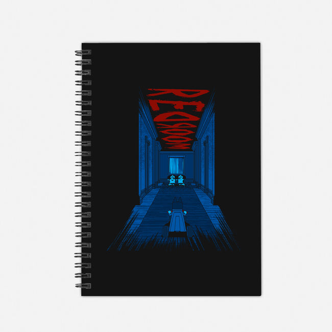 Bluey Red Room-None-Dot Grid-Notebook-dalethesk8er