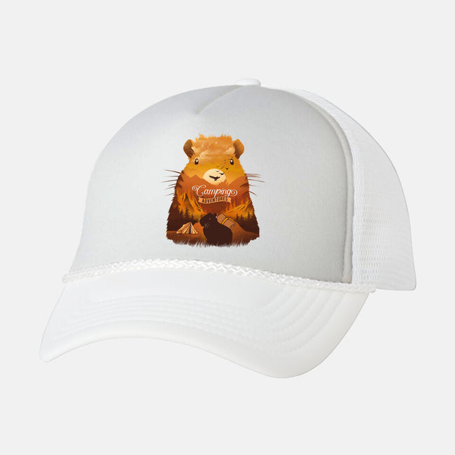 Campybara-Unisex-Trucker-Hat-dandingeroz