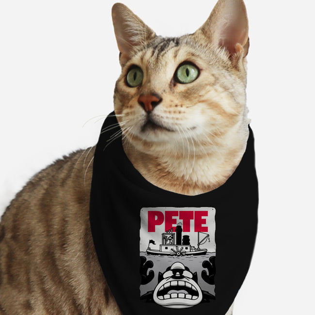 Pete-Cat-Bandana-Pet Collar-Raffiti