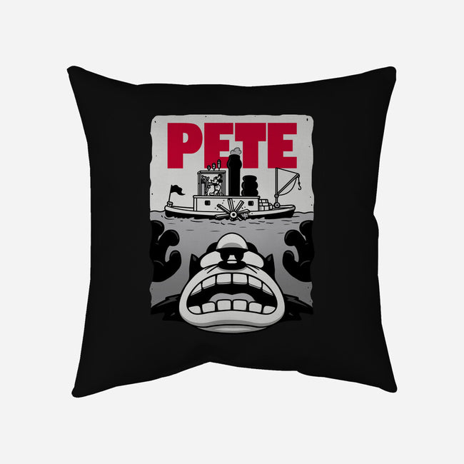 Pete-None-Non-Removable Cover w Insert-Throw Pillow-Raffiti