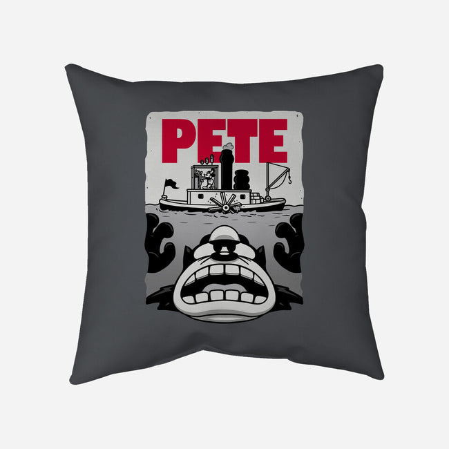 Pete-None-Non-Removable Cover w Insert-Throw Pillow-Raffiti