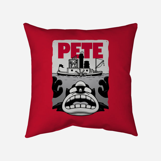 Pete-None-Non-Removable Cover w Insert-Throw Pillow-Raffiti