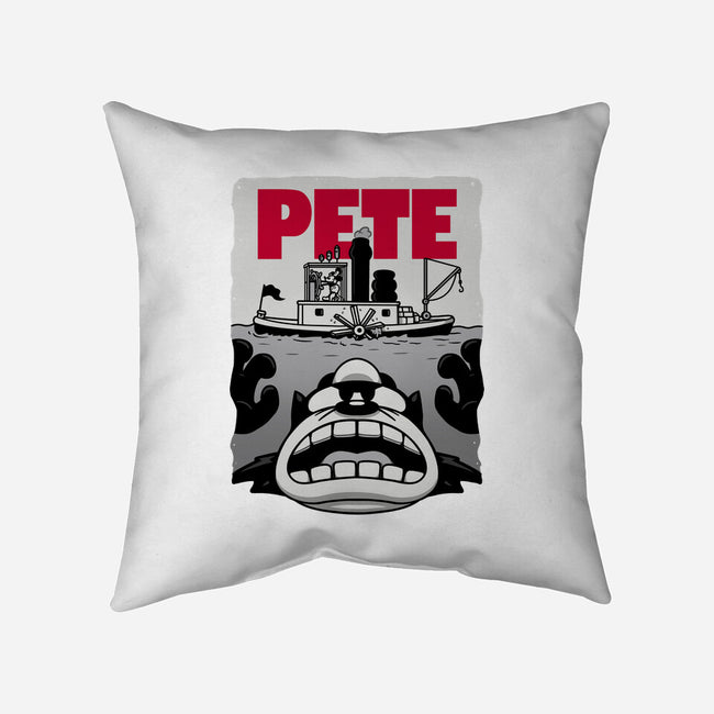 Pete-None-Non-Removable Cover w Insert-Throw Pillow-Raffiti