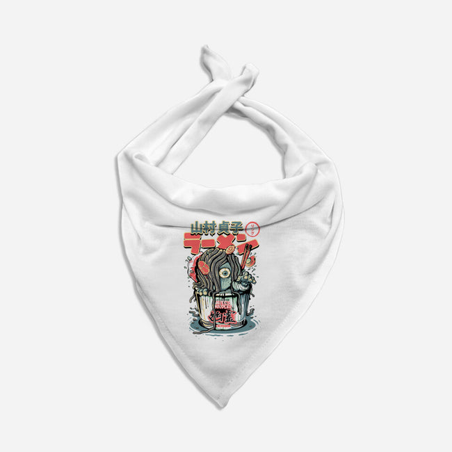 Sadako Yurei Noodles-Cat-Bandana-Pet Collar-demonigote