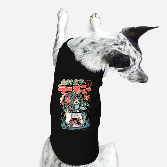 Sadako Yurei Noodles-Dog-Basic-Pet Tank-demonigote