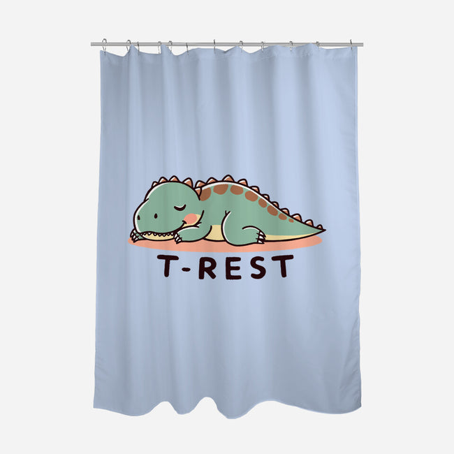 Time For T-Rest-None-Polyester-Shower Curtain-fanfreak1