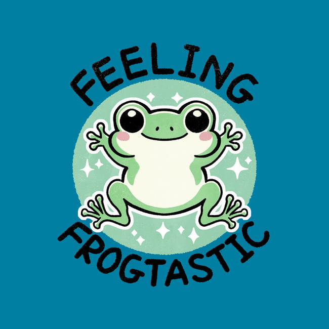 Feeling Frogtastic-None-Non-Removable Cover w Insert-Throw Pillow-fanfreak1