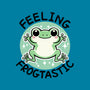 Feeling Frogtastic-None-Removable Cover-Throw Pillow-fanfreak1