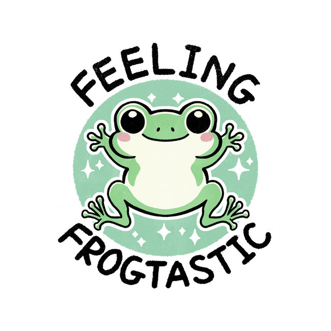 Feeling Frogtastic-None-Non-Removable Cover w Insert-Throw Pillow-fanfreak1