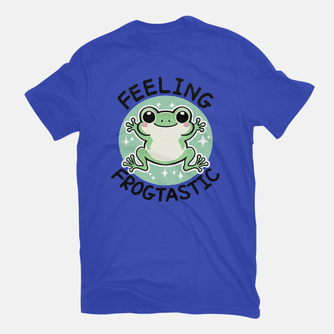 Feeling Frogtastic-Unisex-Basic-Tee-fanfreak1