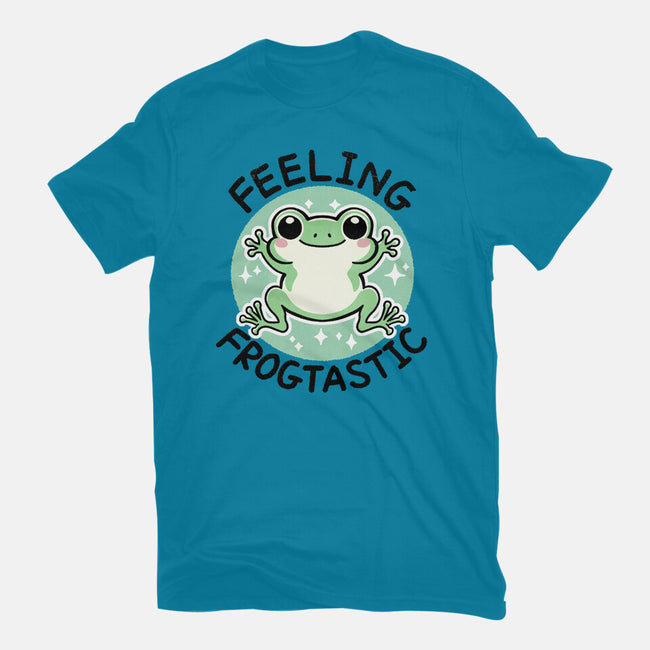 Feeling Frogtastic-Unisex-Basic-Tee-fanfreak1