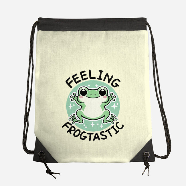 Feeling Frogtastic-None-Drawstring-Bag-fanfreak1