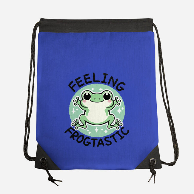 Feeling Frogtastic-None-Drawstring-Bag-fanfreak1