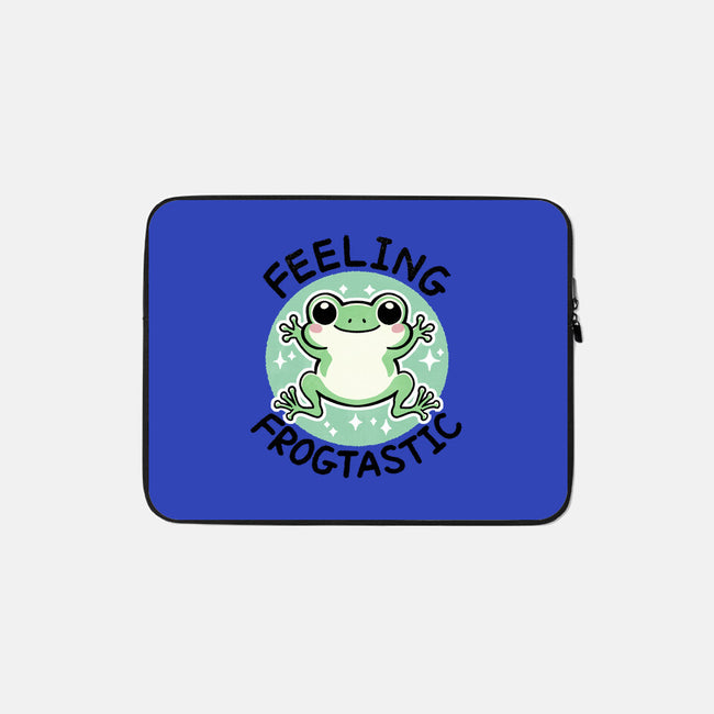 Feeling Frogtastic-None-Zippered-Laptop Sleeve-fanfreak1