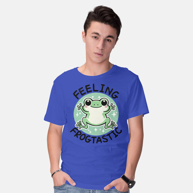 Feeling Frogtastic-Mens-Basic-Tee-fanfreak1