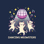 Dancing Meowsters-Baby-Basic-Tee-fanfreak1