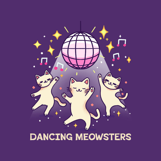 Dancing Meowsters-None-Removable Cover w Insert-Throw Pillow-fanfreak1