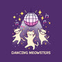 Dancing Meowsters-None-Removable Cover w Insert-Throw Pillow-fanfreak1