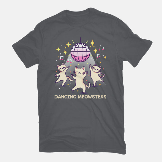 Dancing Meowsters-Mens-Premium-Tee-fanfreak1