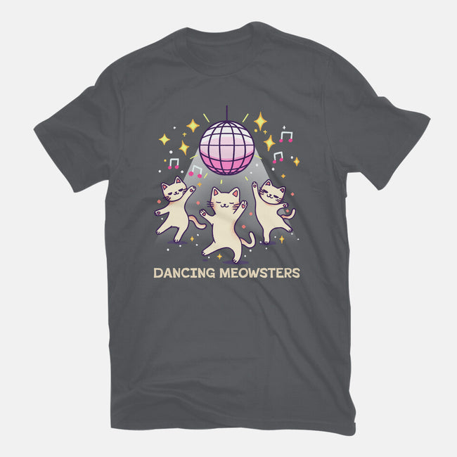 Dancing Meowsters-Mens-Heavyweight-Tee-fanfreak1